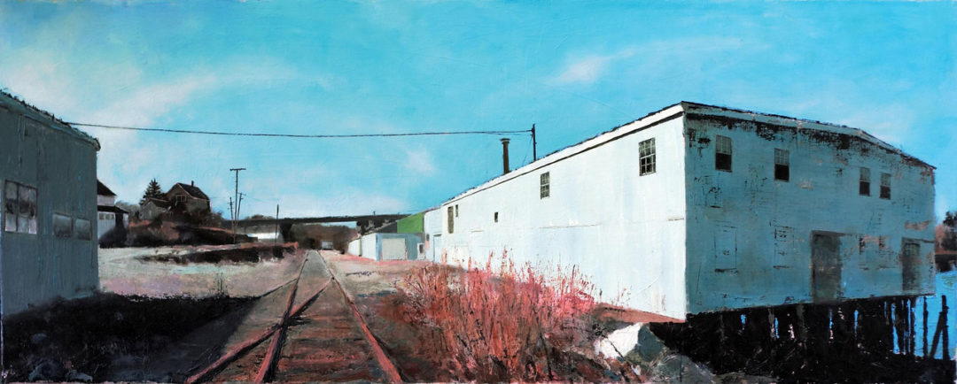 Out Behind Stinson's by Painter Jean Wiecha