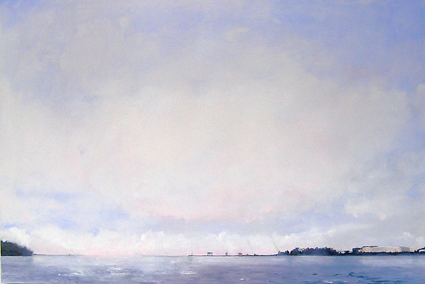 Near Sears Island by Painter Jean Wiecha