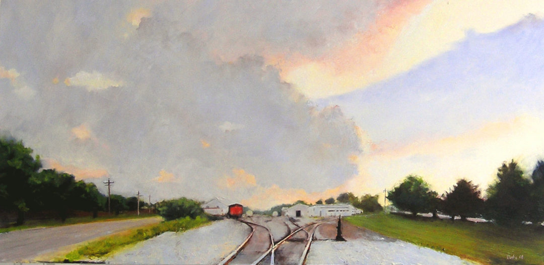 Landscape by Painter Jean Wiecha