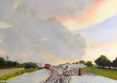 Storm at Rockland Depot