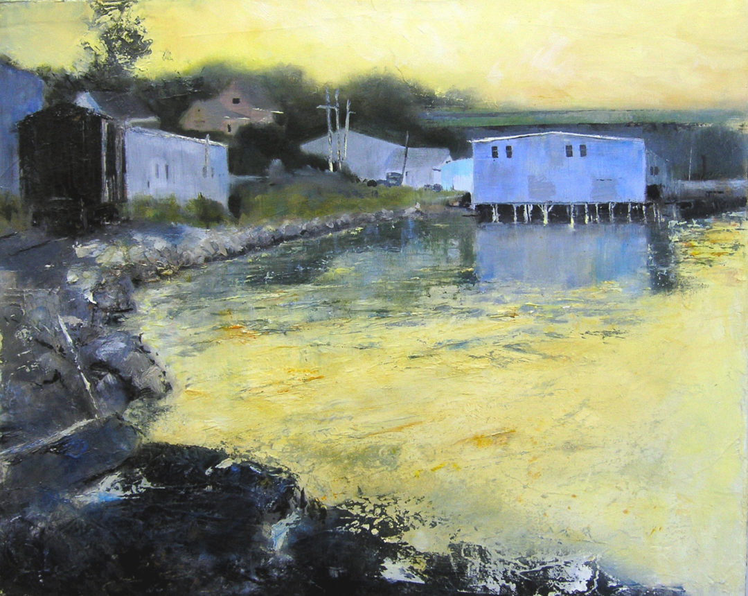 Last View of Stinson's by Boston Painter Jean Wiecha