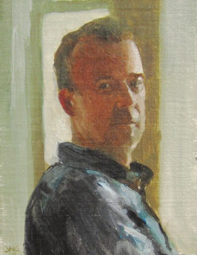 John at the window by Jean Wiecha