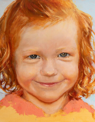 Hazel | Oil on panel | 8x10 | 2023 | Commission